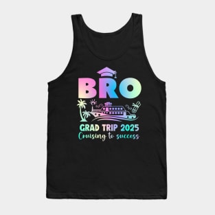 Graduation Cruise Crew Class of 2025 Senior Graduation Cruise Gift For Men Father day Tank Top